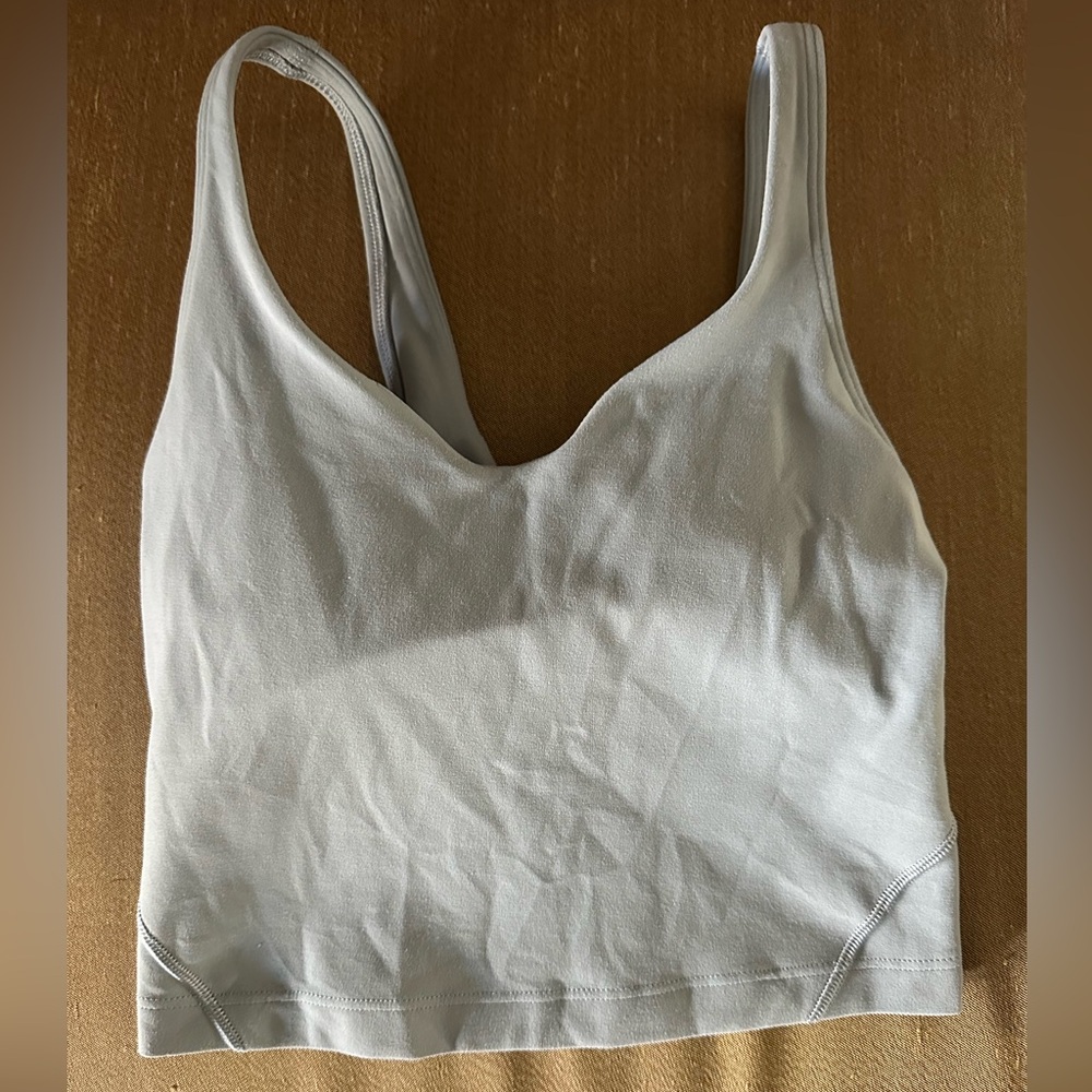 Lululemon Align Blue Gray Tank Top